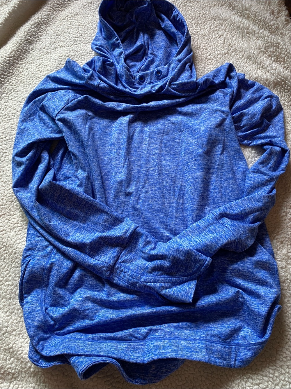 Athleta Blue Heathered Men's Sweater